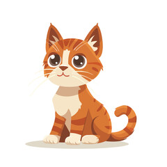 Fototapeta premium a small playful kitten