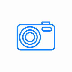digital camera icon sign vector