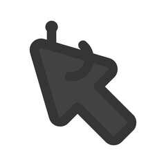 clickbait line fill icon