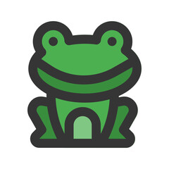 frog line fill icon