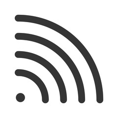 wifi line fill icon