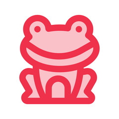 frog line fill icon