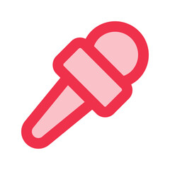 journalist line fill icon