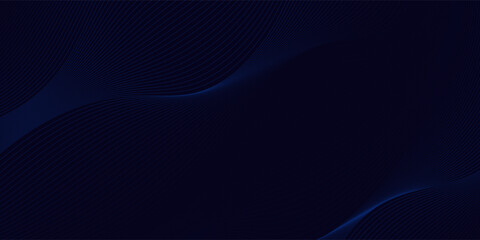 Premium background design with diagonal dark blue line pattern. Vector horizontal template for digital lux business banner, contemporary formal invitation, luxury voucher, prestigious gift certificate