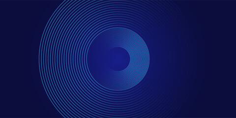 Blue abstract background. Geometric lines pattern. Modern shiny blue gradient lines. Futuristic technology graphic design. Suit for business, cover, header, wallpaper, corporate, website, flyer