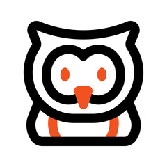 owl line color icon