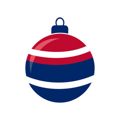 christmas ornament ball vector art