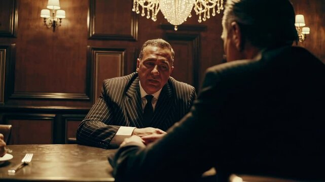 Mob Boss Strategizing Criminal Network Expansion