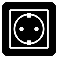 Electrical outlet vector illustration
