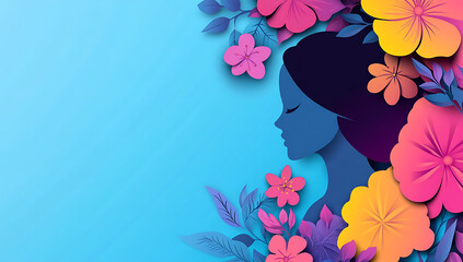 Dreamy Floral Woman Portraits in Pastel Tones &ndash; 3D Illustration Art