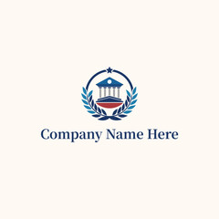 Obraz premium University Logo for Education