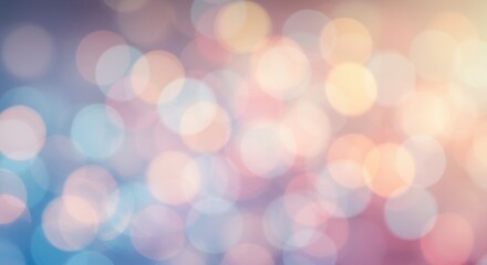 Fototapeta premium ピンクと青の柔らかいボケ味背景イメージ