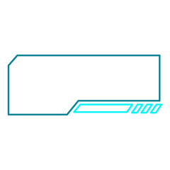 Obraz premium Aesthetic Hud