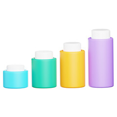 Circle Infographic Chart 3D Icon