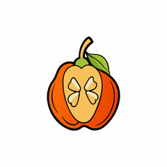 halloween pumpkin vector