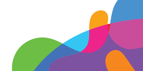 Abstract Colorful Shapes