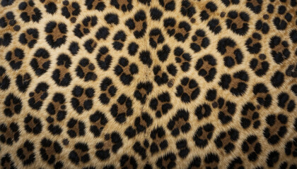 Detailed Wild Leopard Skin