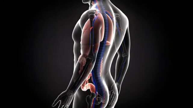 Exploring Human Anatomy Internal Organs and Systems 3D Render