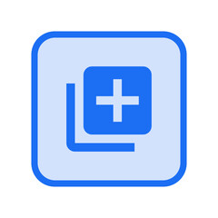 Obraz premium Library Add Filled