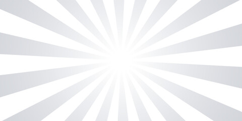 Ray sun light. Sunburst background. Radial circle line. Pattern starburst. Comic beam lines. Sun effect rays. Abstract firework. Concentration stripe. Cartoons lightning style. Vector illustration