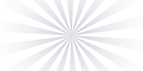 Ray sun light. Sunburst background. Radial circle line. Pattern starburst. Comic beam lines. Sun effect rays. Abstract firework. Concentration stripe. Cartoons lightning style. Vector illustration