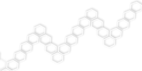 Futuristic 3D White Light Geometric Structure Featuring Abstract Polygonal Honeycomb Pattern, Technology-Inspired Design, and a Luxurious, Modern Vector Background for Innovation