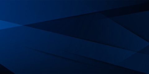 Obraz premium Abstract futuristic dark blue background with light and shadow. Eps10 vector