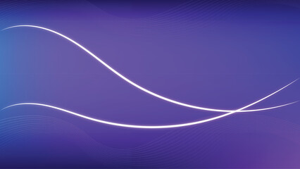 Abstract blue wave background with flowing lines and colorful smooth curves