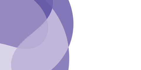 Abstract Lavender Flowing Shapes