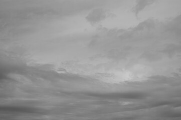 gray background, photo texture of gray sky and clouds