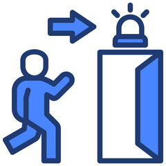 Emergency Exit Icon