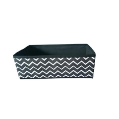 Chevron Patterned Storage Box