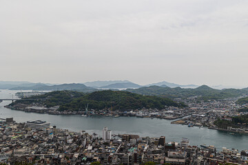 Naklejka premium 尾道