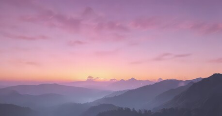 Fuzzy pastel sunset, pink, blue, yellow gradient  ,  atmosphere,  peaceful,  texture