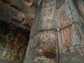 Ajanta and Ellora Caves, UNESCO World Heritage Sites in Maharashtra, India, showcase ancient rock-cut architecture, intricate carvings, and mesmerizing murals. Ajanta, known for its Buddhist caves, fe