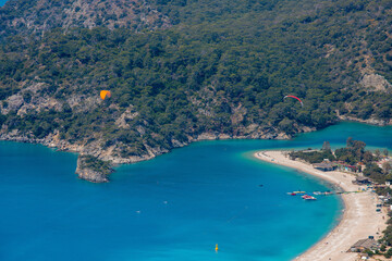 Naklejka premium View of Fethiye Dead Sea Beach (Belcekız)