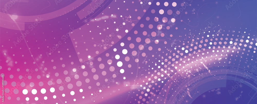 Poster abstract neon high technology and science background