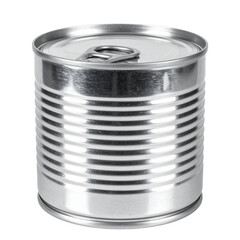 Side view can lid isolated on transparent or white background