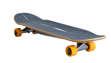 Skateboard isolated on transparent or white background