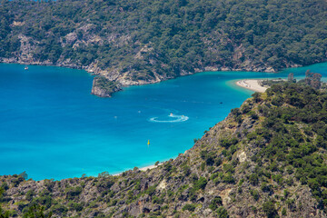 Obraz premium View of Fethiye Dead Sea Beach (Belcekız)