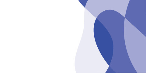 Abstract shapes, flowing forms, white background