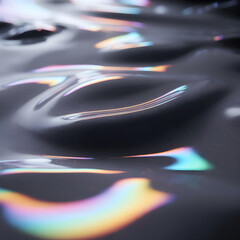 Hyperrealistic Resin and Gloss Texture Collection – Abstract Liquid Surfaces & Iridescent Material Aesthetics