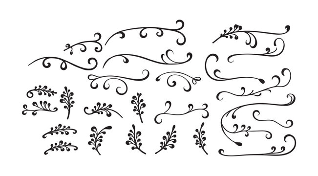 1 Set of dividers flowers vintage deviders for card ornament etc
