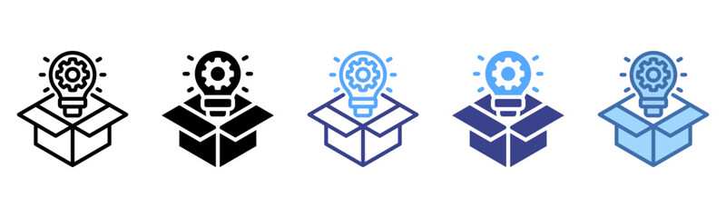 Product icon sheet multi style collection