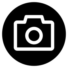 Camera Glyph Icon