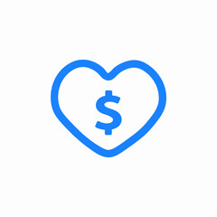 love money icon sign vector