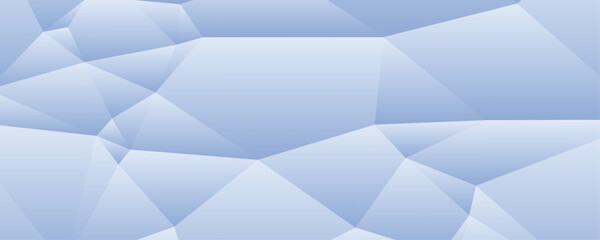 Abstract Light Blue Connected Mesh Background low poly vector design background. Wide abstract light blue texture enhanced geometric triangular 3D triangles pattern. Calming background for design.