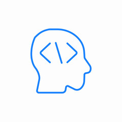 software developed icon sign vector