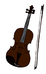 Fototapeta premium Violon