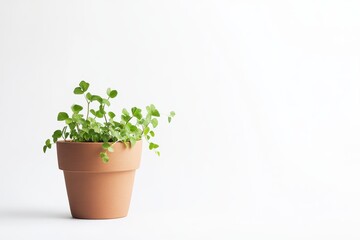 Obraz premium Potted maidenhair vine plant, perfect for home decor and gardening projects.